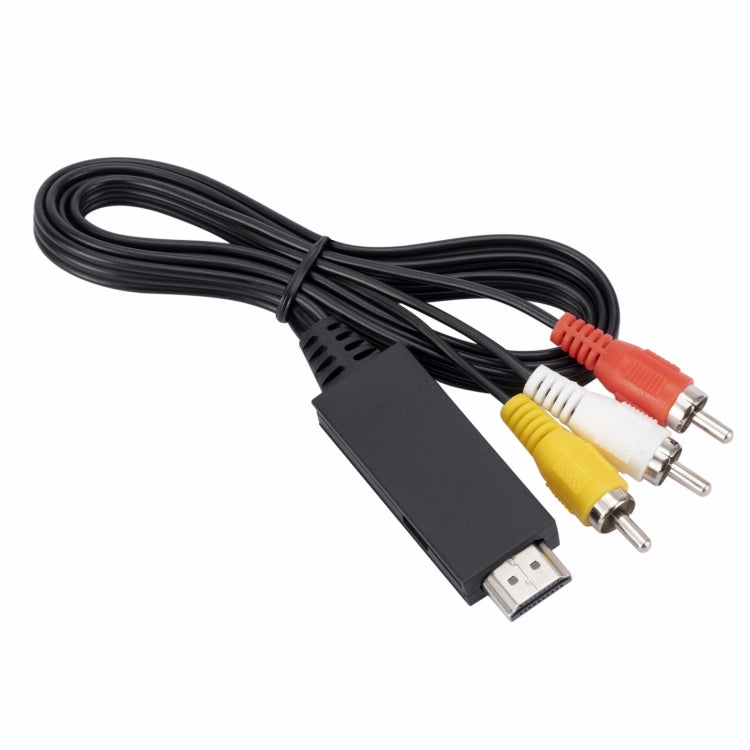 Convertitore da AV a HDMI 1080P HD, lunghezza: 1 m, AV to HDMI Convertitore da AV a HDMI 1080P HD, lunghezza: 1 m, AV to HDMI